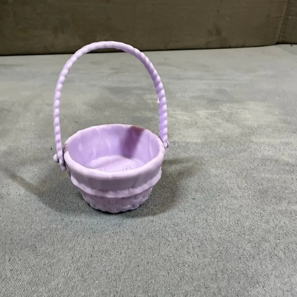 Barbie Purple Basket Mattel 2020 Mini Toy Doll Accessory Easter